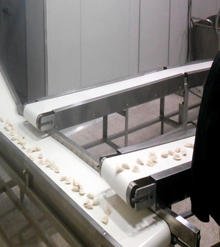 速凍水(shuǐ)餃生(shēng)産線現(xiàn)場(chǎng)